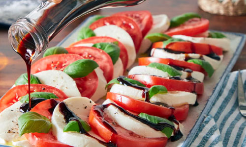 Caprese Salad dish